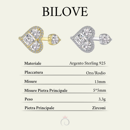 BILOVE|Anello due cuori